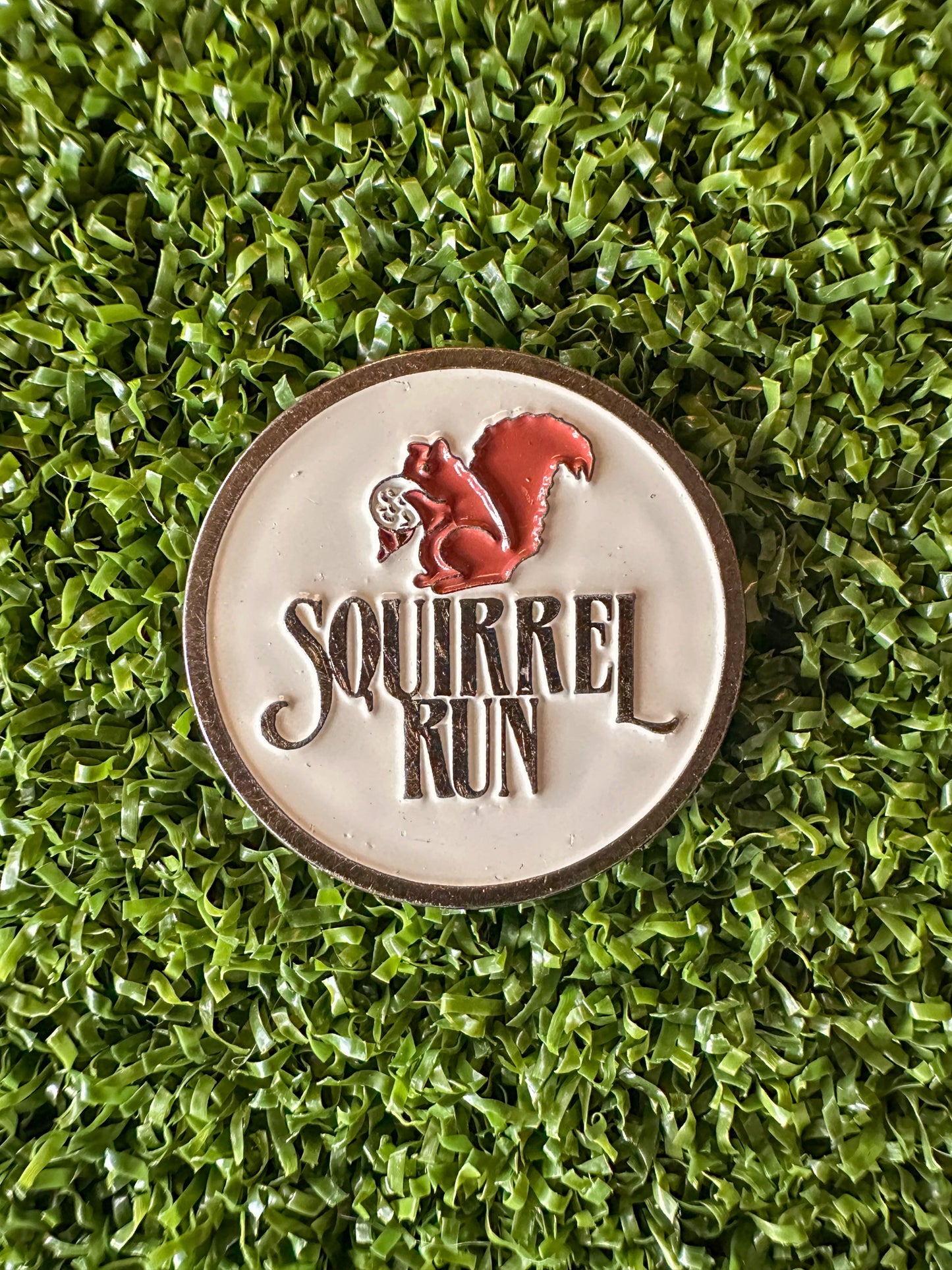 Squirrel Run Golf Club (Louisiana) Vintage Ball Marker