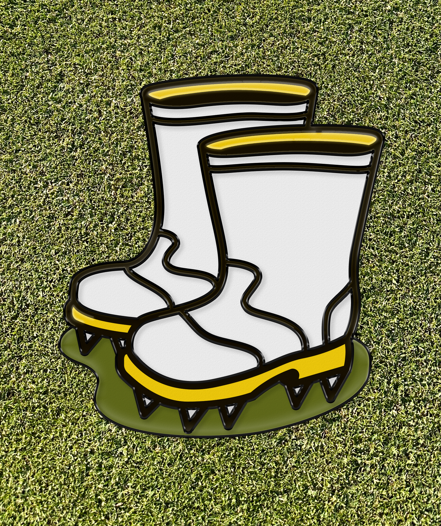 New Boot Golfin' Ball Marker