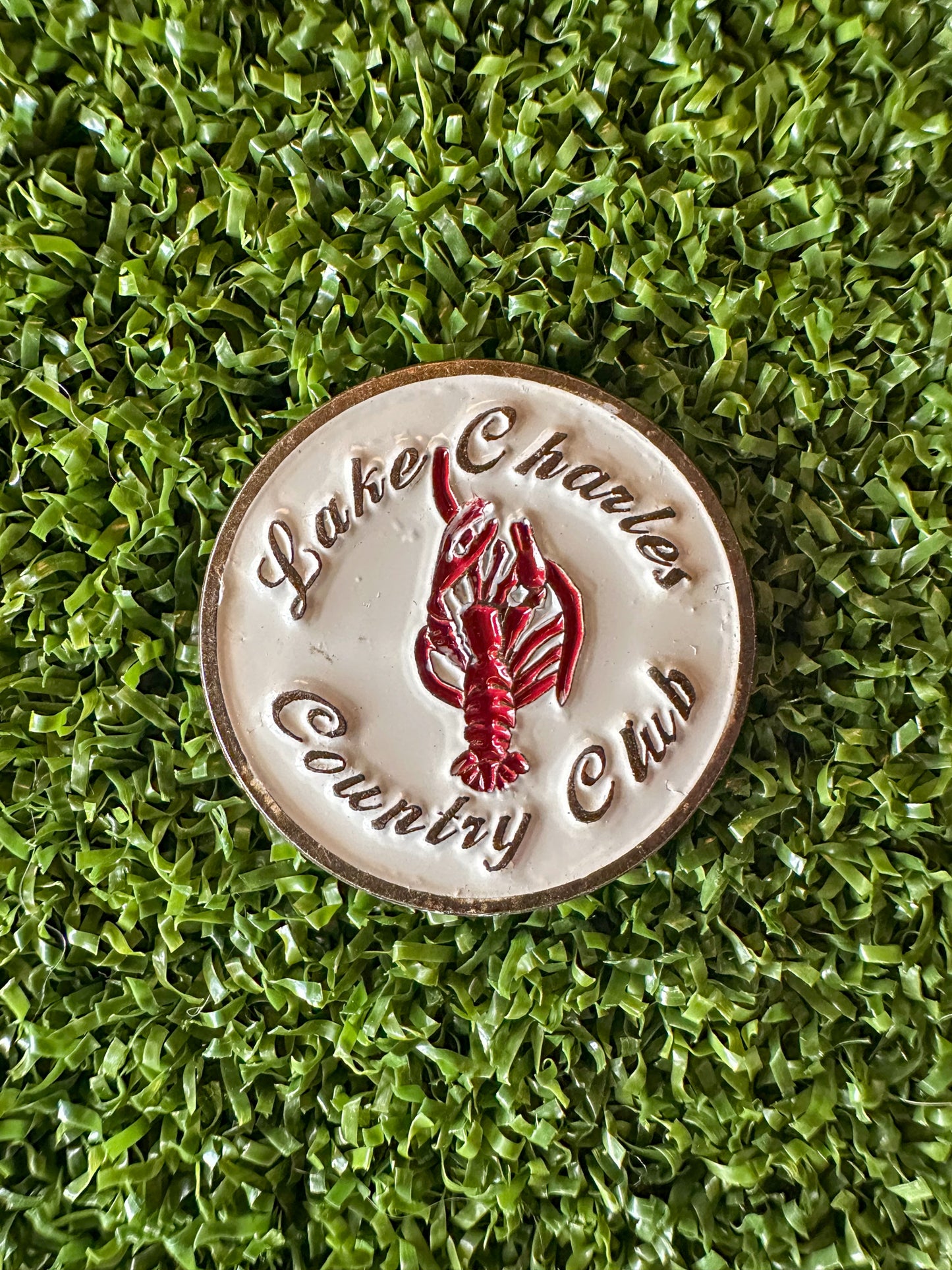 Lake Charles Country Club (Louisiana) Vintage Ball Marker