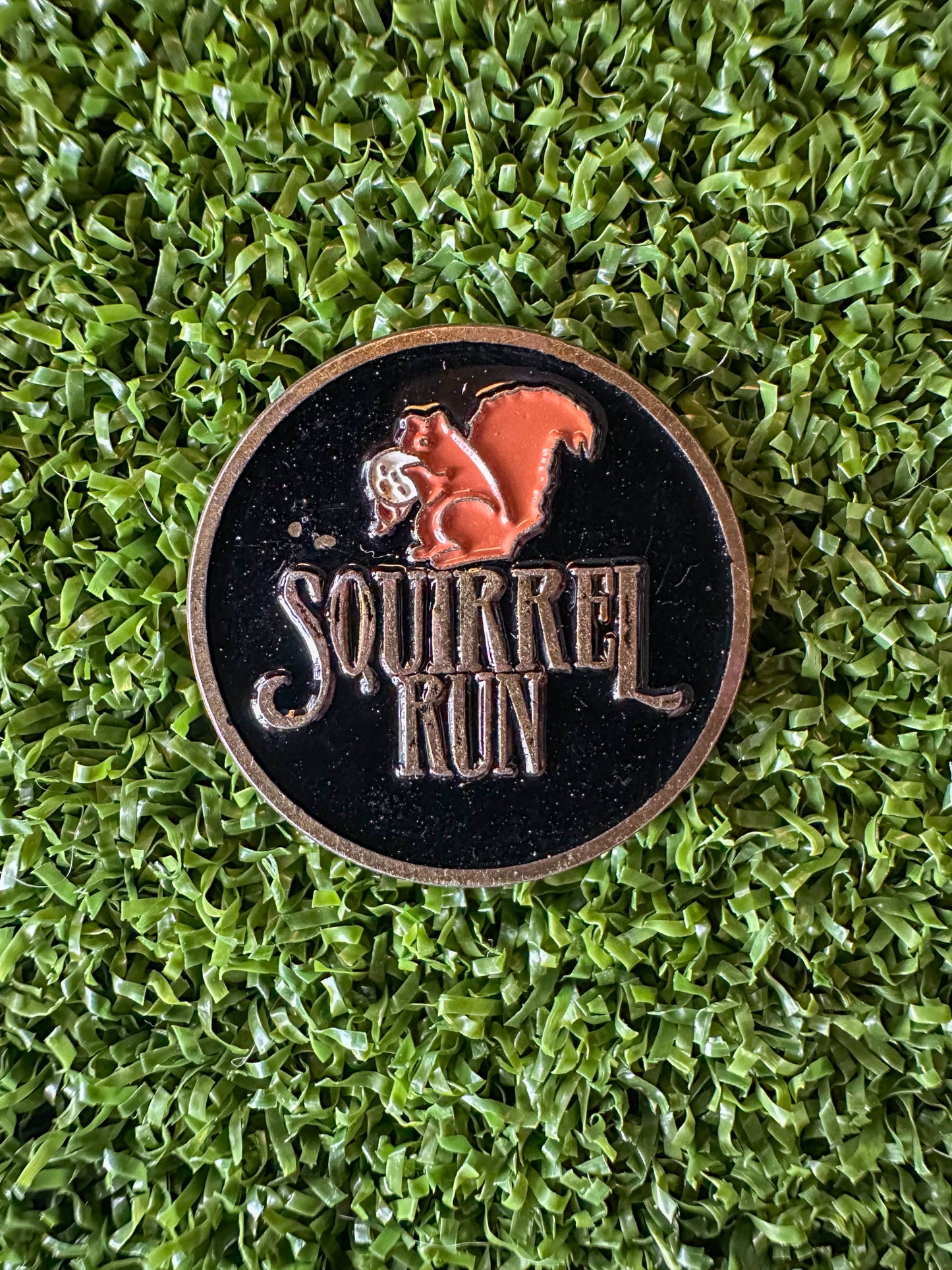 Squirrel Run Golf Club (Louisiana) Vintage Ball Marker