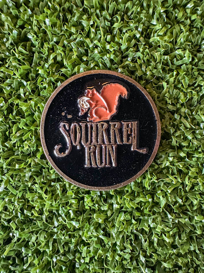 Squirrel Run Golf Club (Louisiana) Vintage Ball Marker