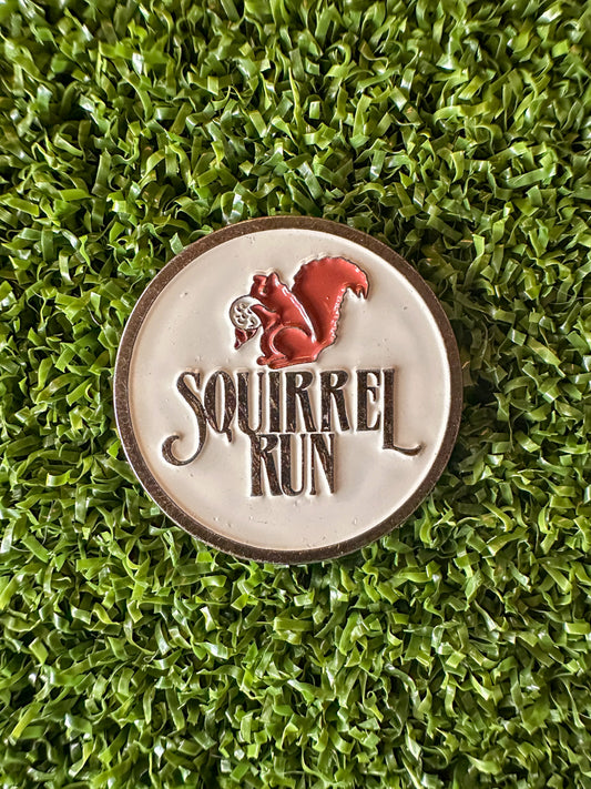 Squirrel Run Golf Club (Louisiana) Vintage Ball Marker