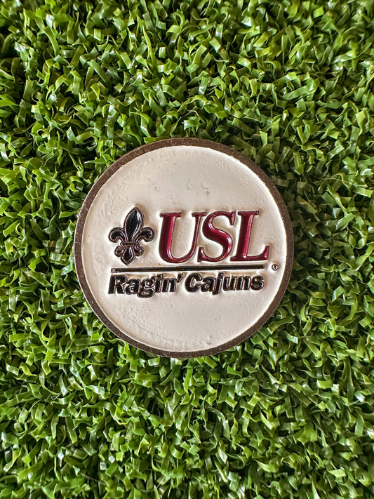 USL Ragin' Cajuns (Louisiana) Vintage Ball Marker