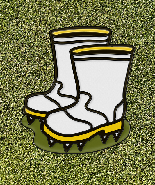 New Boot Golfin' Ball Marker