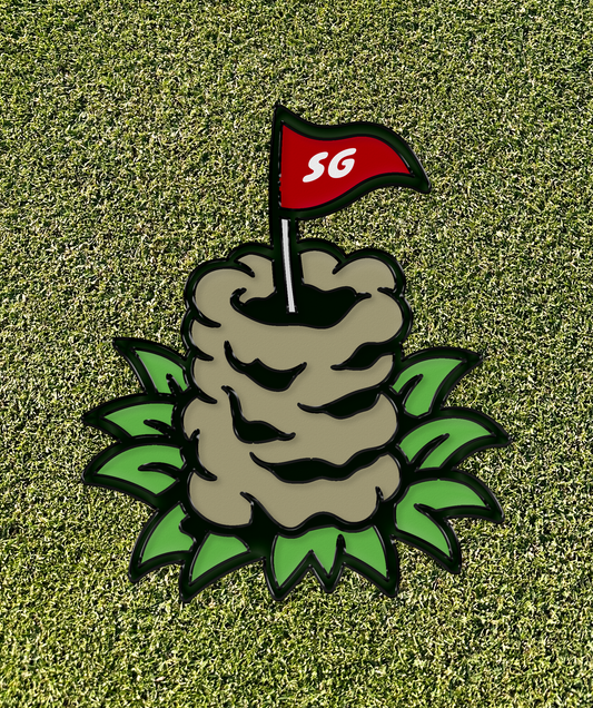 Crawfish Hole-In-One Ball Marker