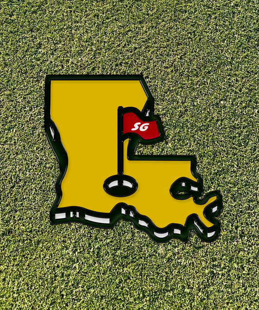 Louisiana, There Are Azaleas Here Too Ball Marker