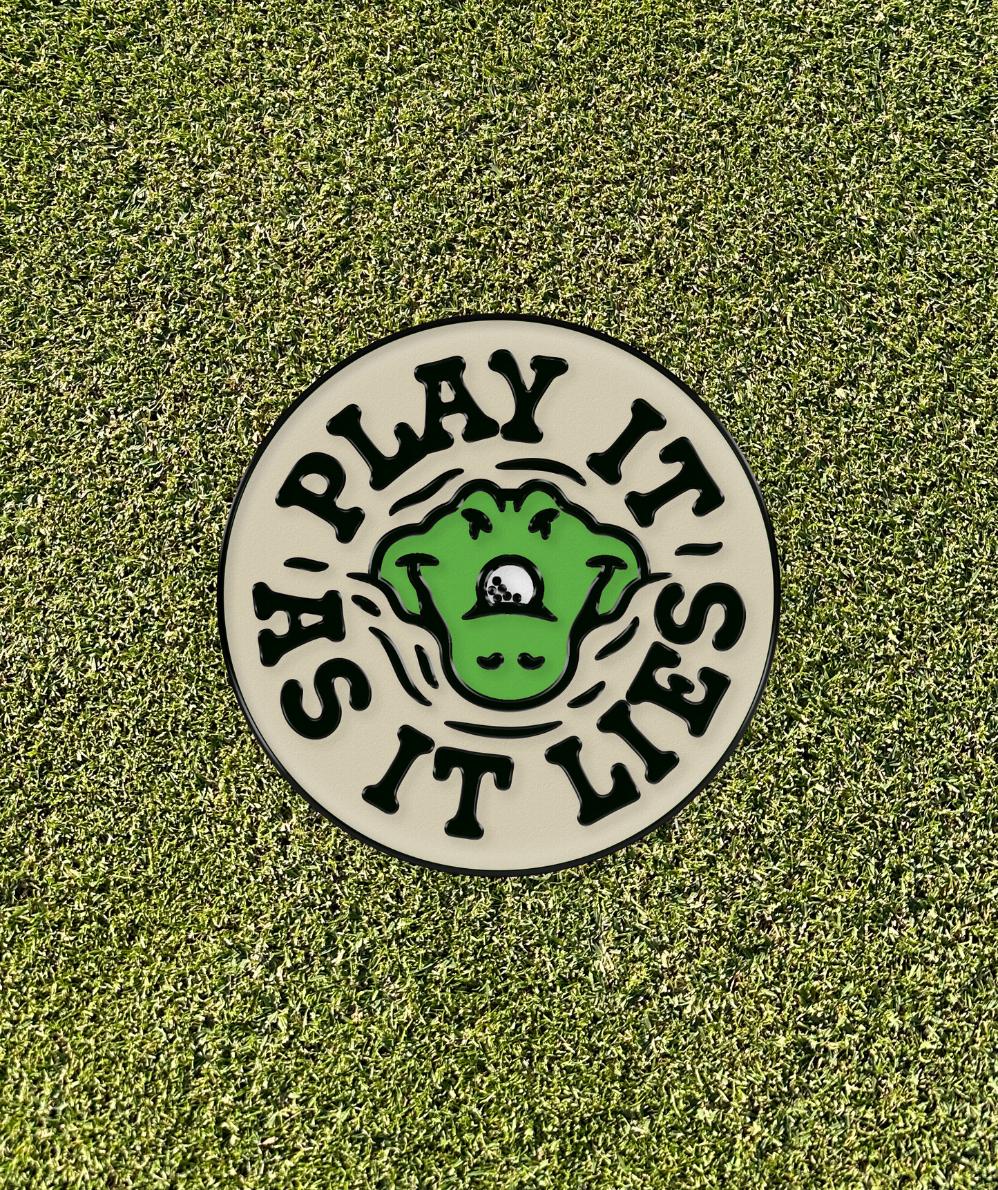Play It As It Lies Ball Marker