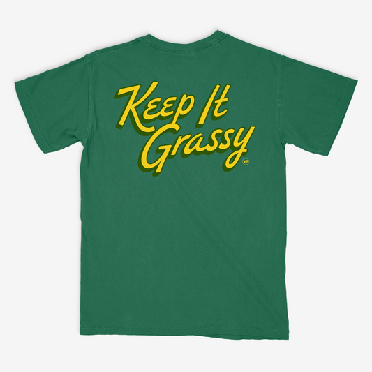 Keep it Grassy Pocket Tee
